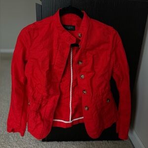 Talbots Petite Linen Cotton Jacket